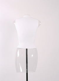 Top sans manches - Blanc