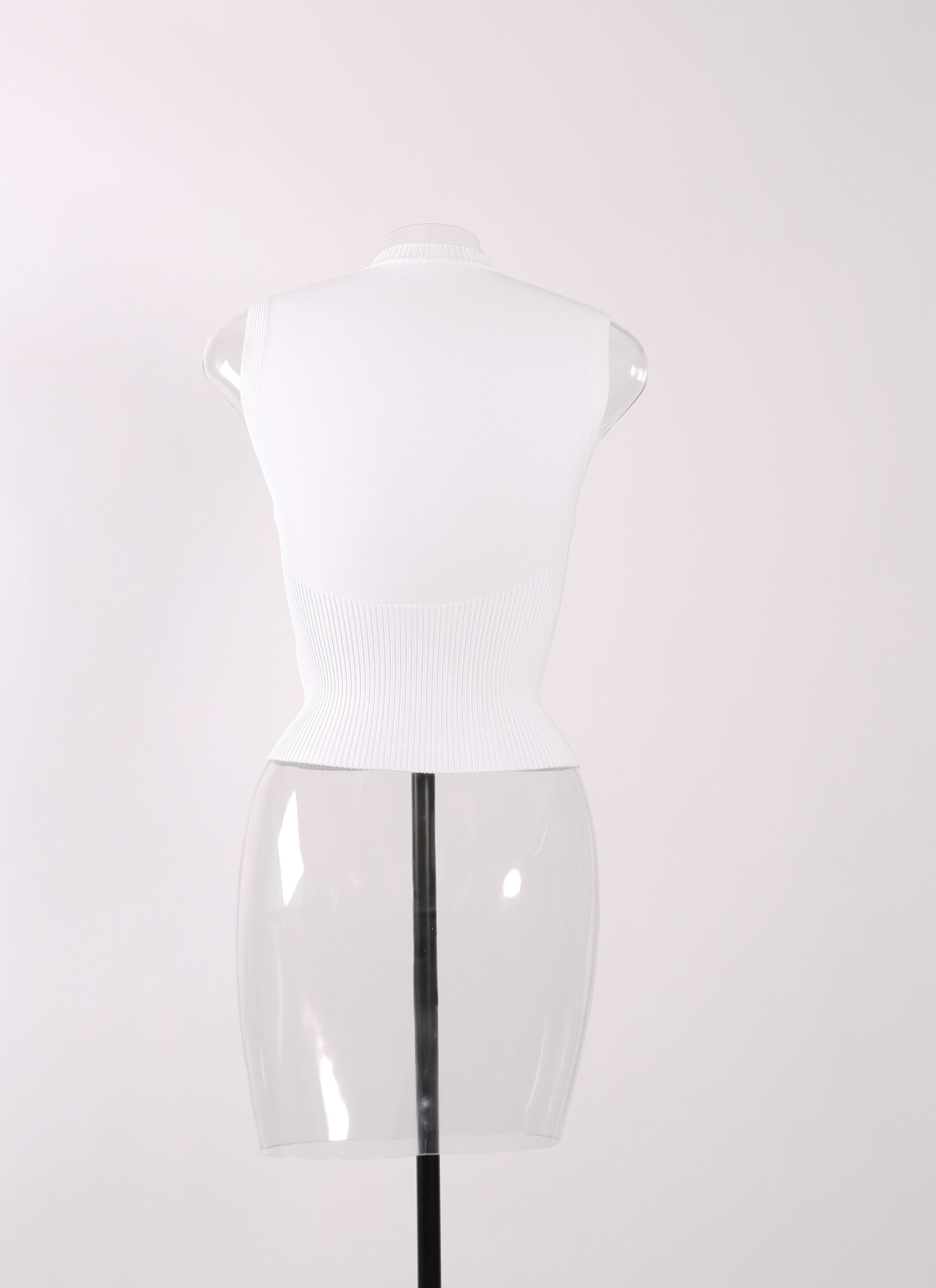 Top sans manches - Blanc