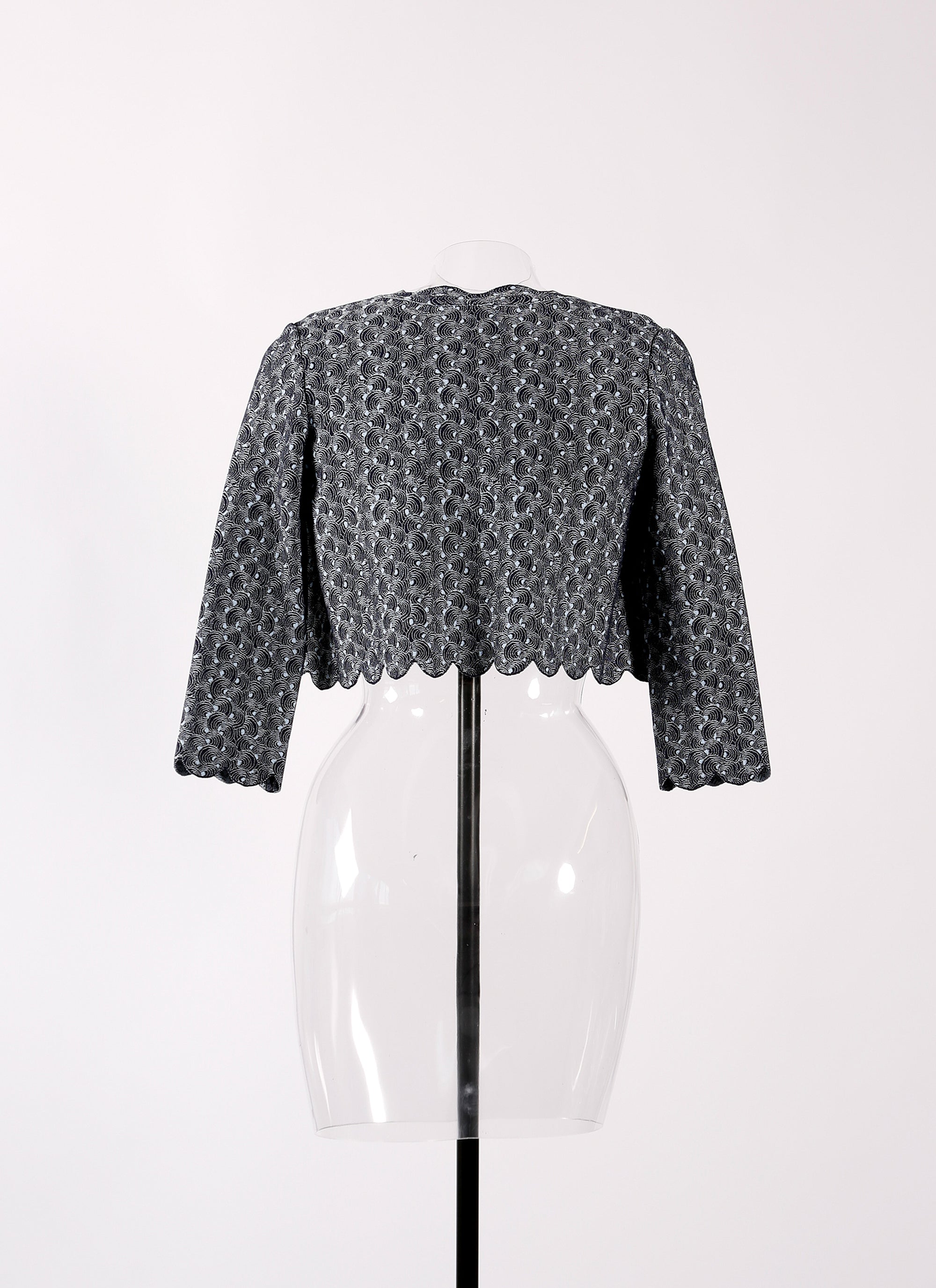 Cardigan à manches longues Camée en maille - Nuit