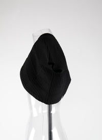 Bolero à manches courtes Pagode en maille - Noir