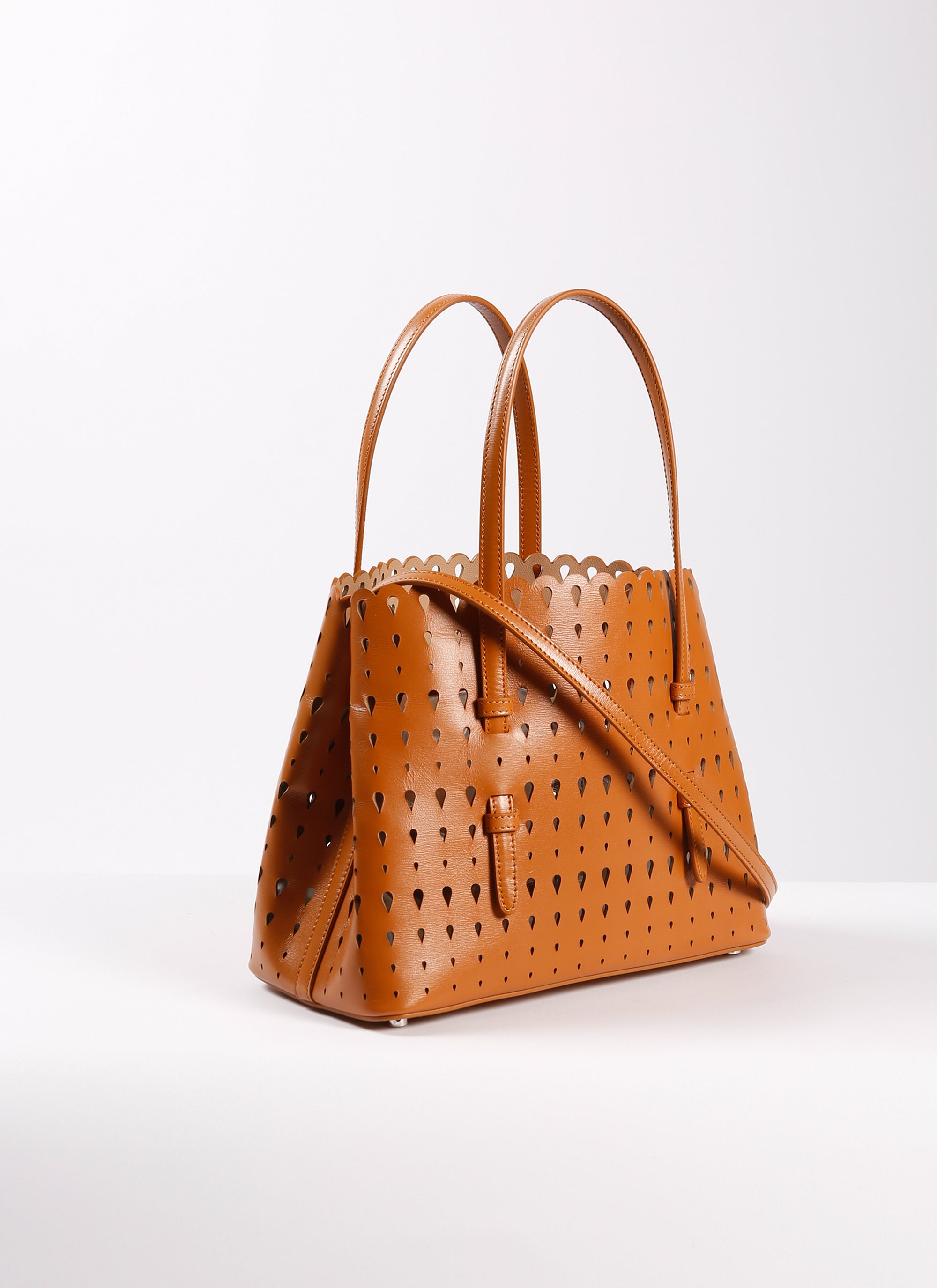 Sac Mina à motif goutte en cuir - Lavalliere