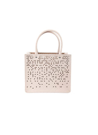 Sac Garance Fiori Gonna en cuir - Galet