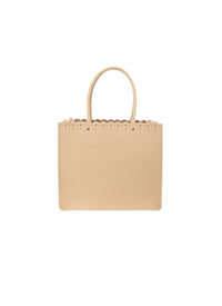 Sac Garance Carrera Fiori en cuir - Desert