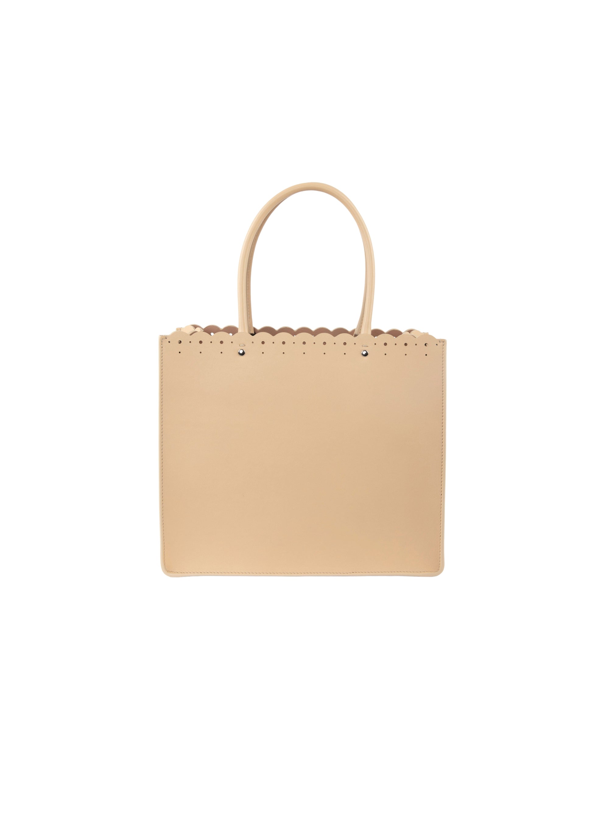 Sac Garance Carrera Fiori en cuir - Desert