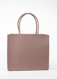 Sac Garance Carrera Fiori en cuir - Tabac