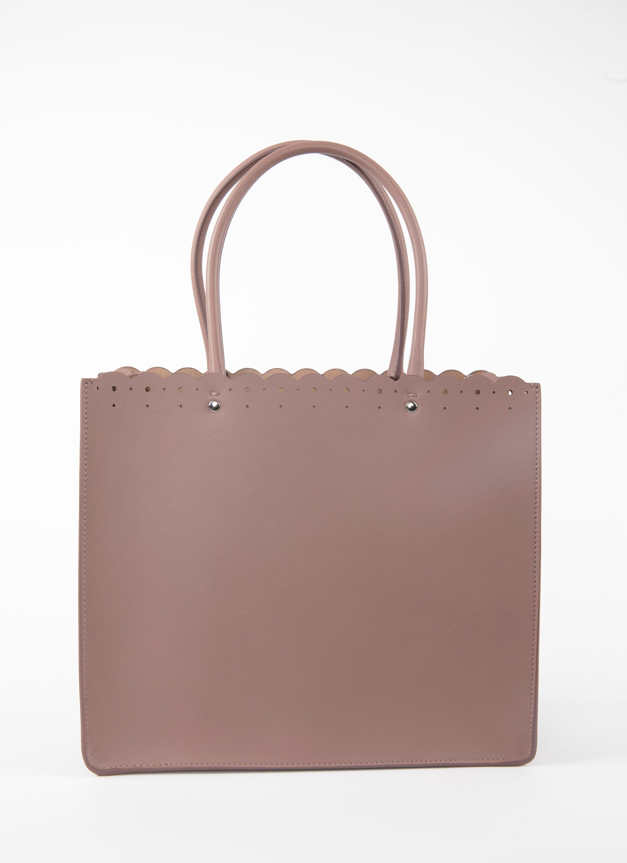 Sac Garance Carrera Fiori en cuir - Tabac