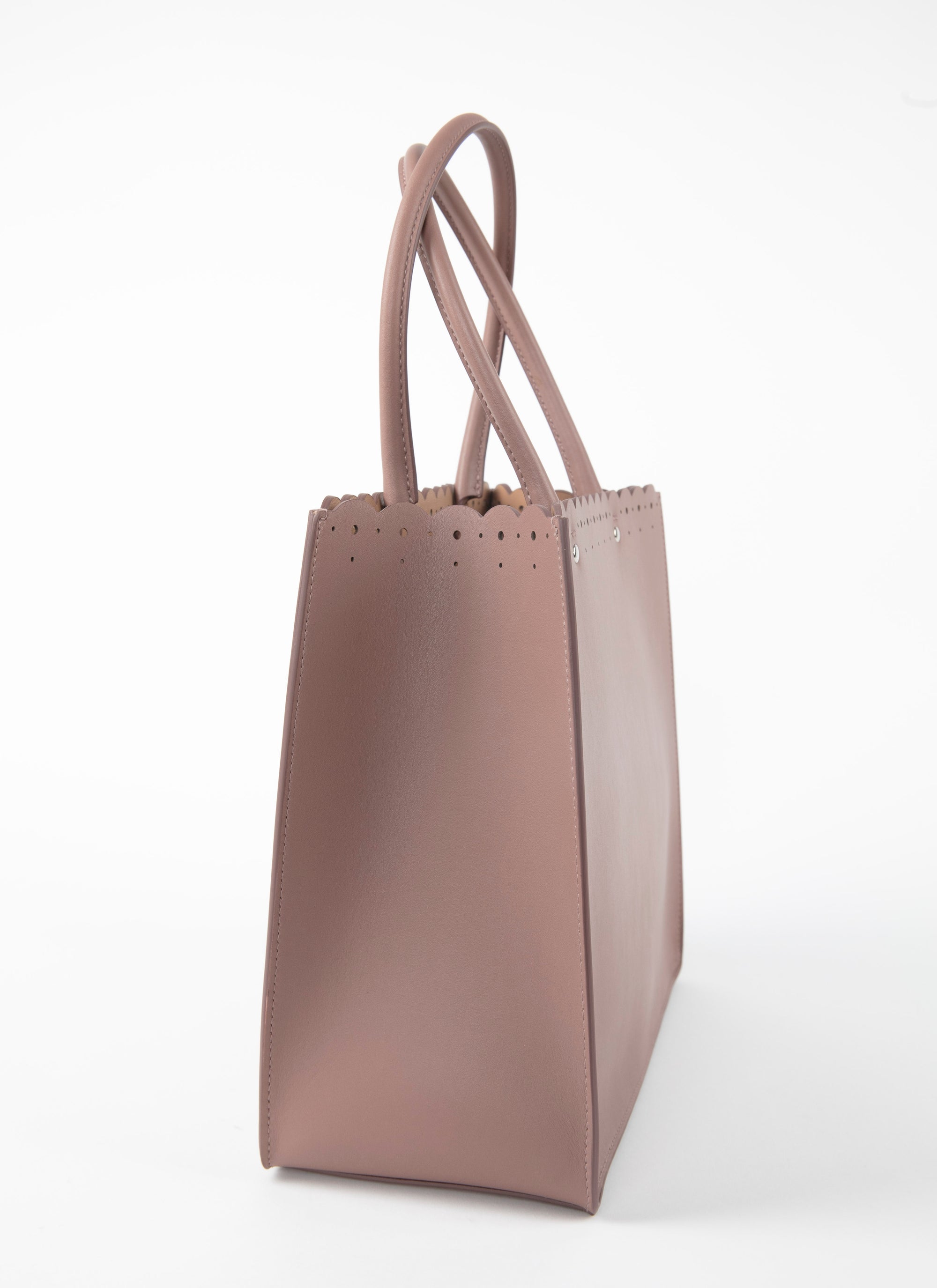 Sac Garance Carrera Fiori en cuir - Tabac