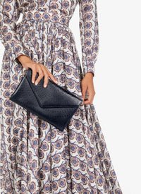 Sac Oum ajouré en cuir - Noir