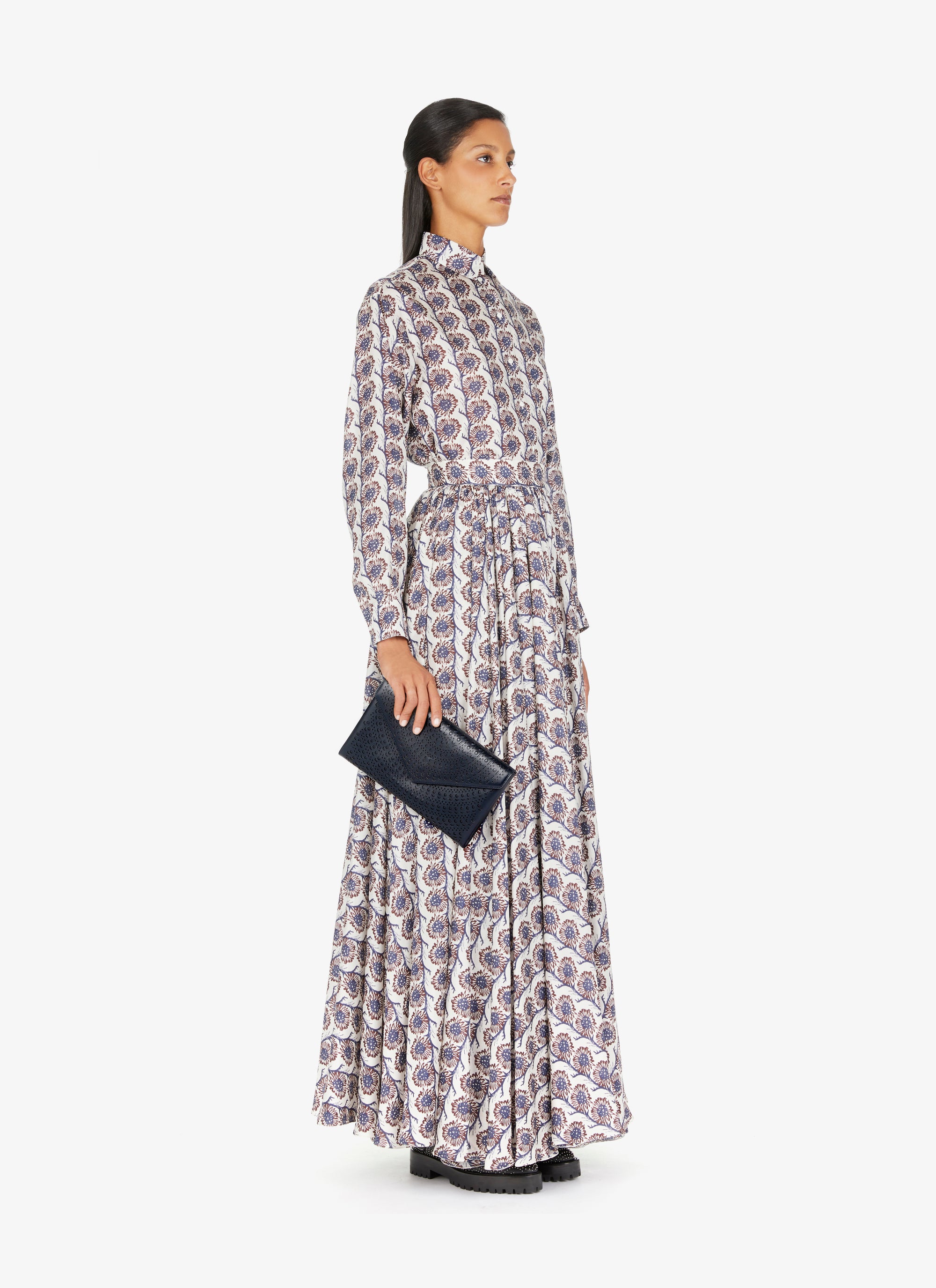 Sac Oum ajouré en cuir - Noir
