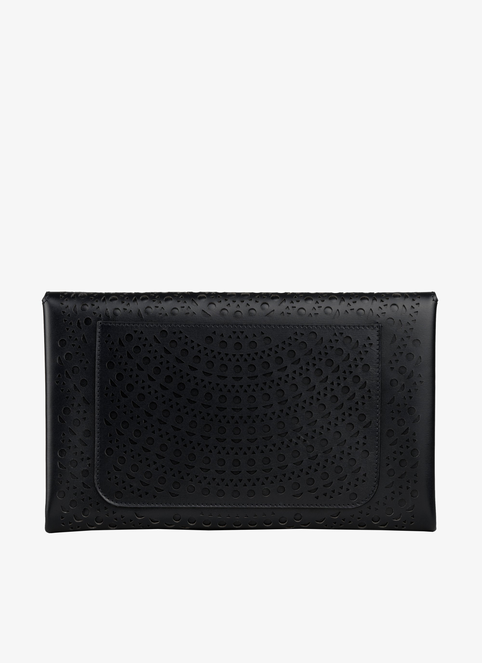 Sac Oum ajouré en cuir - Noir