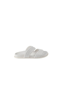 Mules en cuir - Blanc Cassé