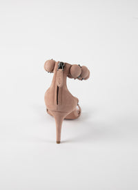 Sandales Bombe en cuir - Chair