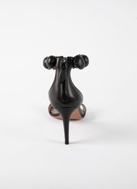 Sandales Bombe en cuir - Noir