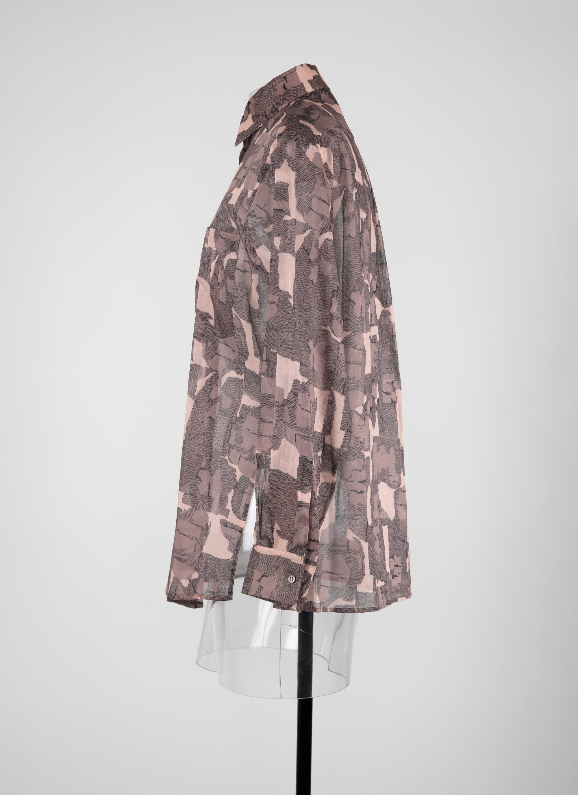 Chemise oversize - Chair & Beige