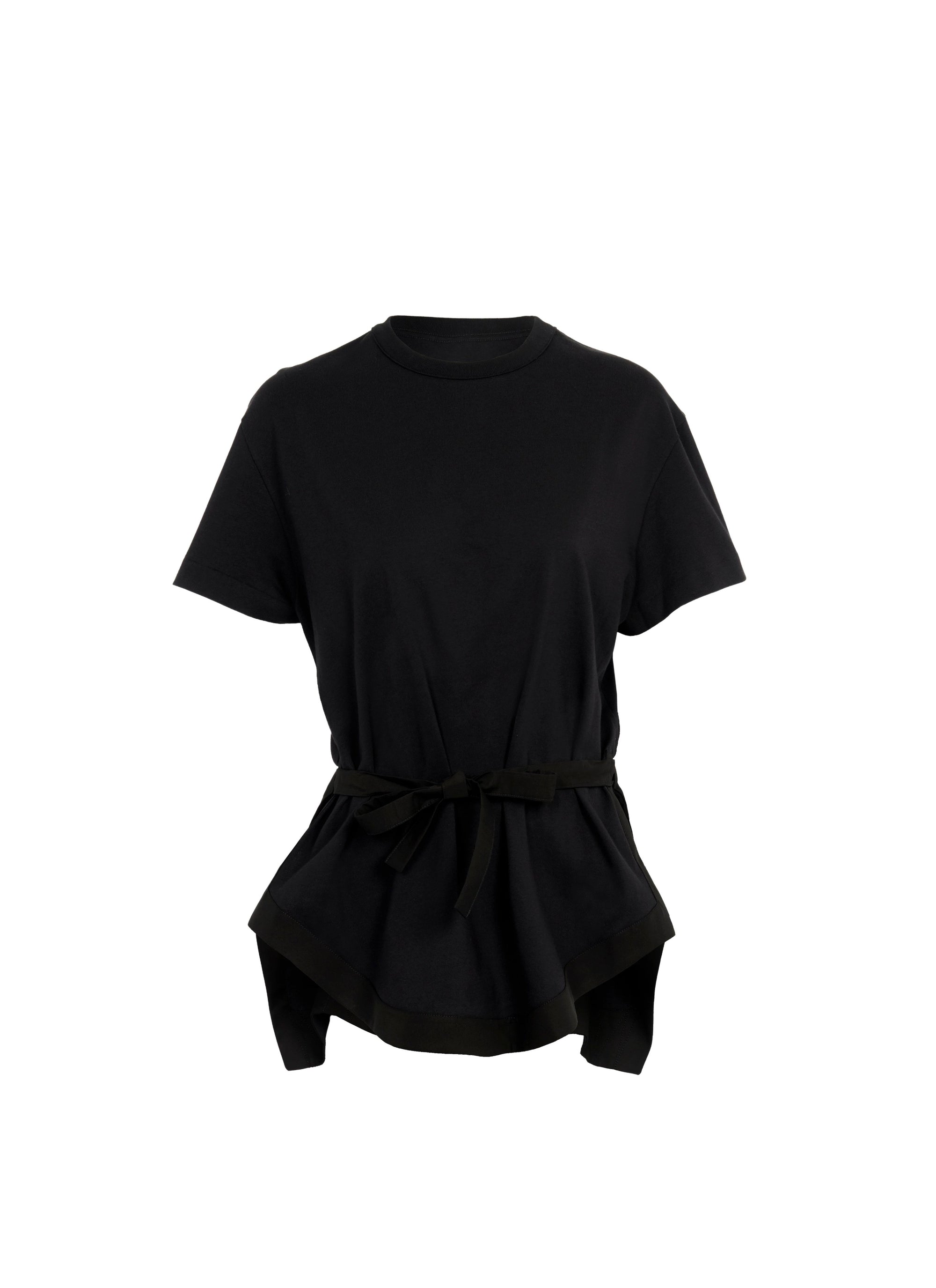 T-shirt structuré - Noir