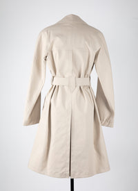 Belted trench coat - Sahara