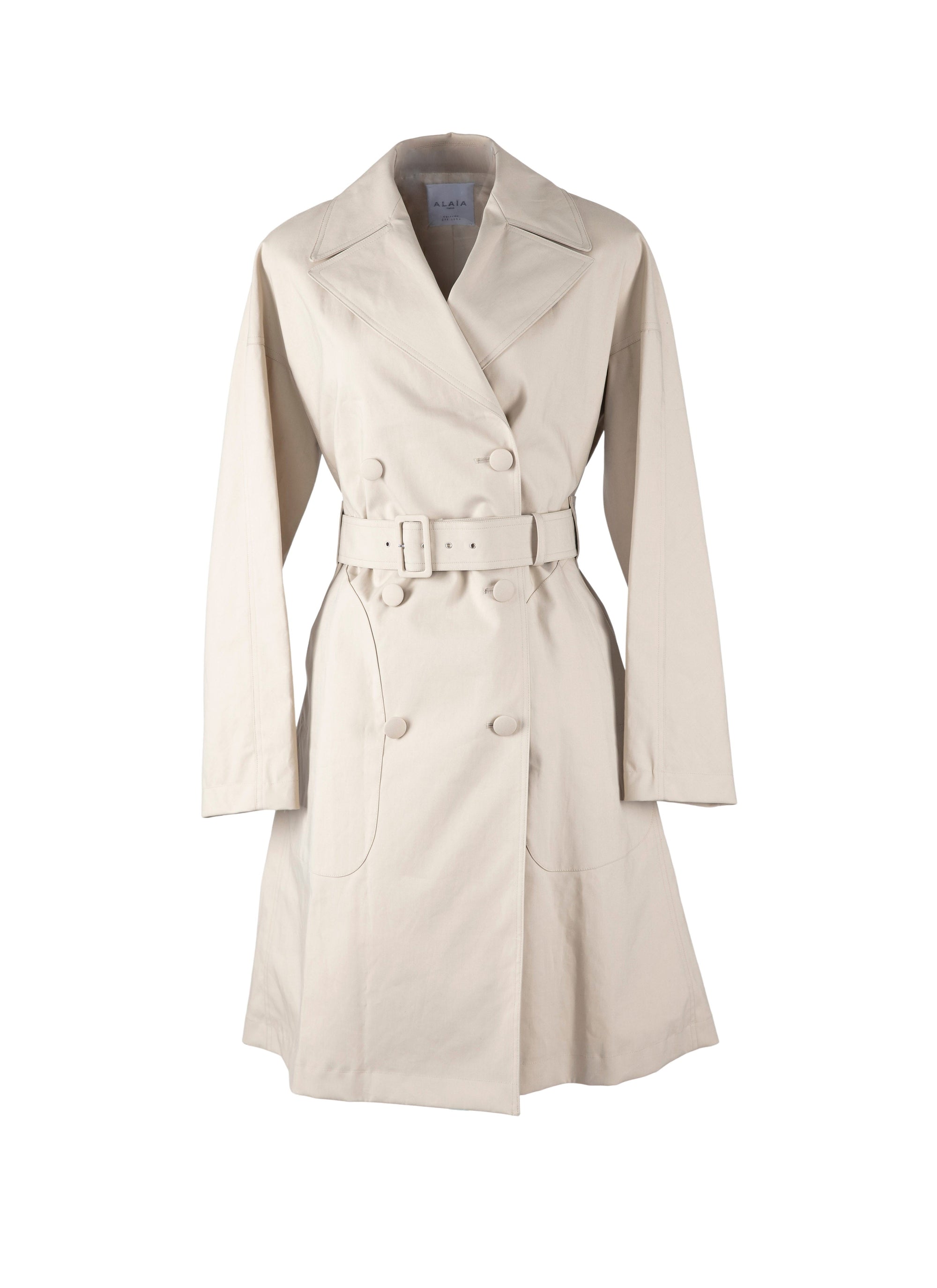 Belted trench coat - Sahara