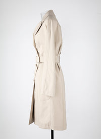 Belted trench coat - Sahara