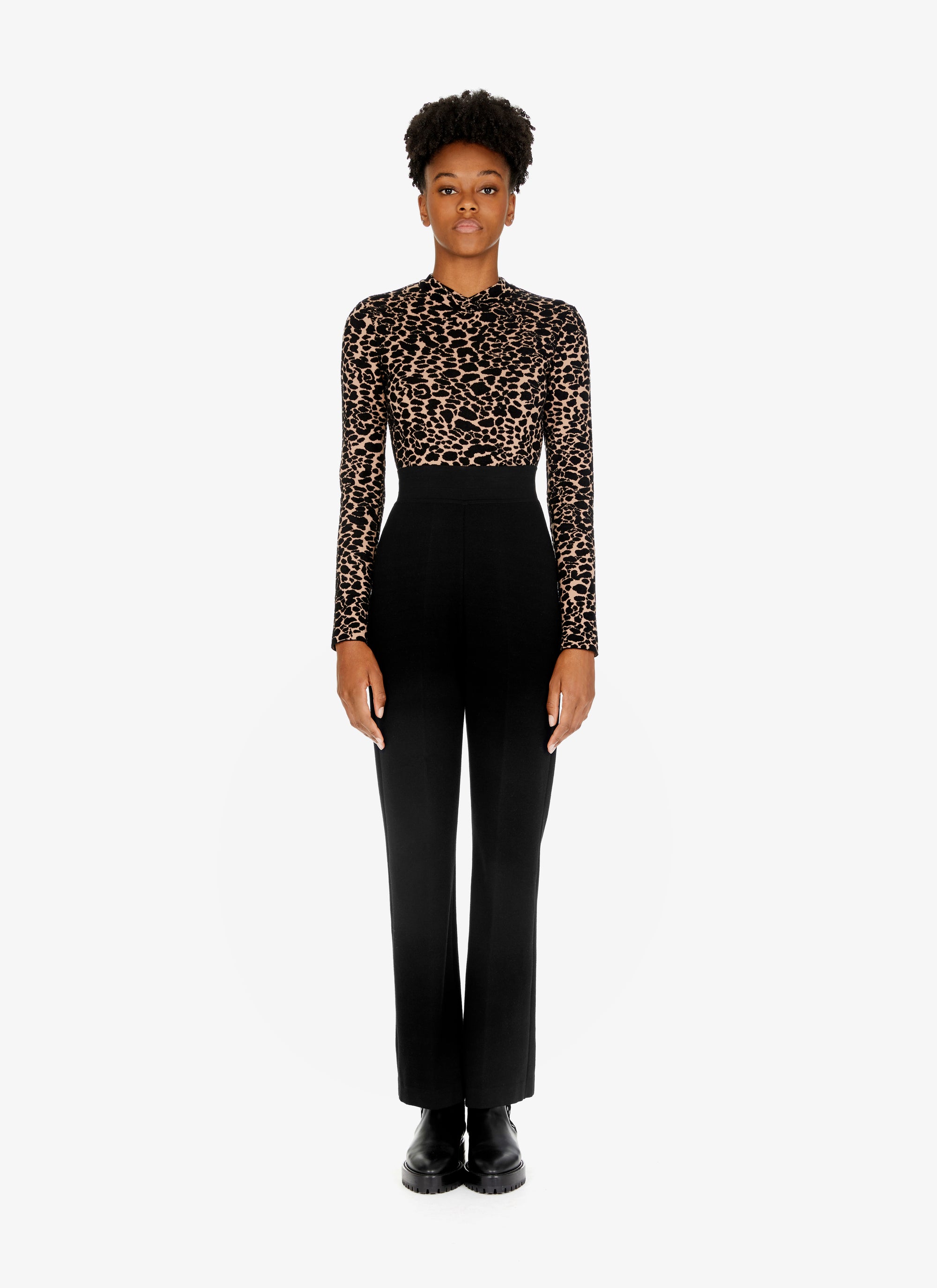 Ingenue wool trousers - Black