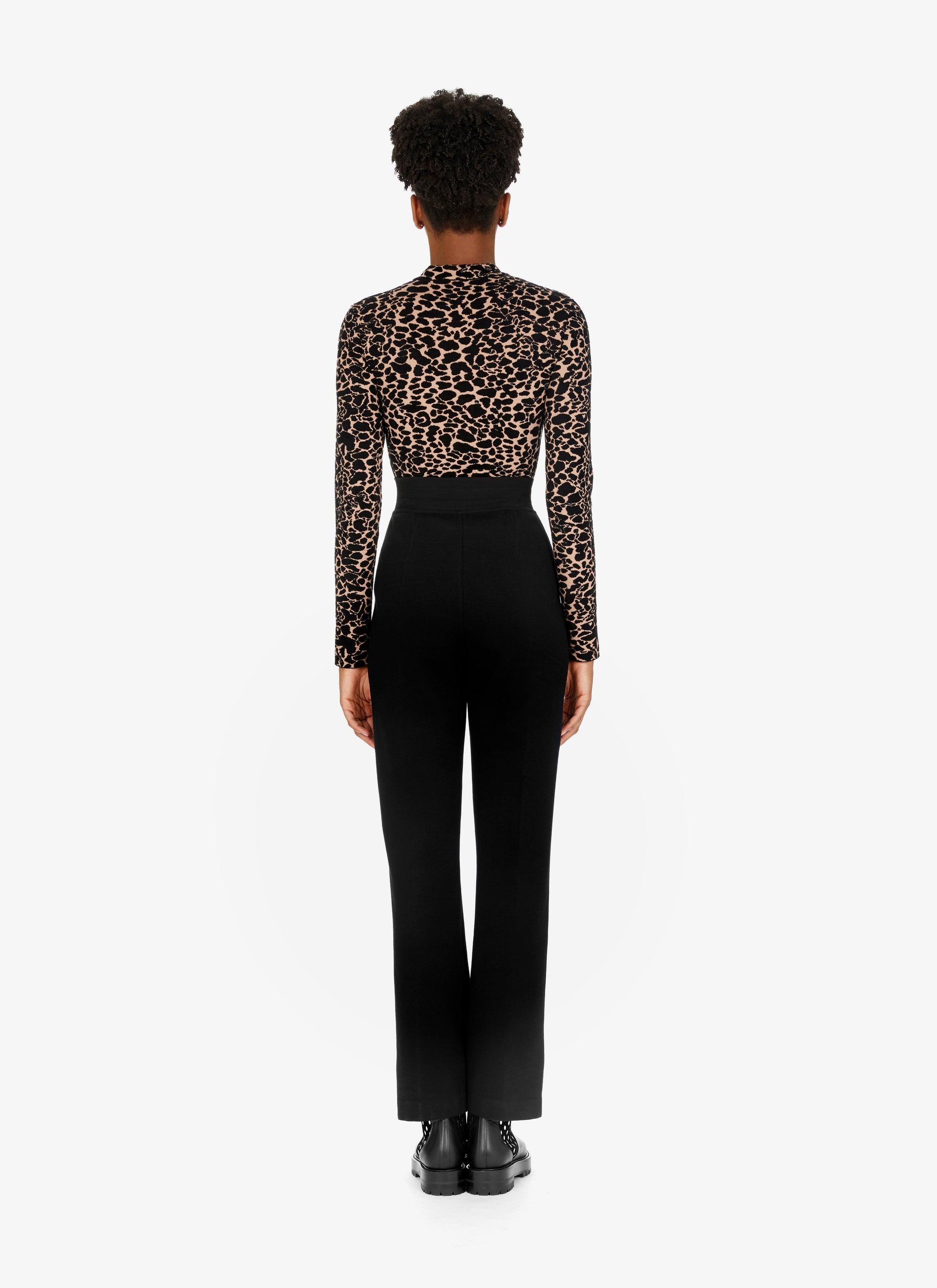 Ingenue wool trousers - Black