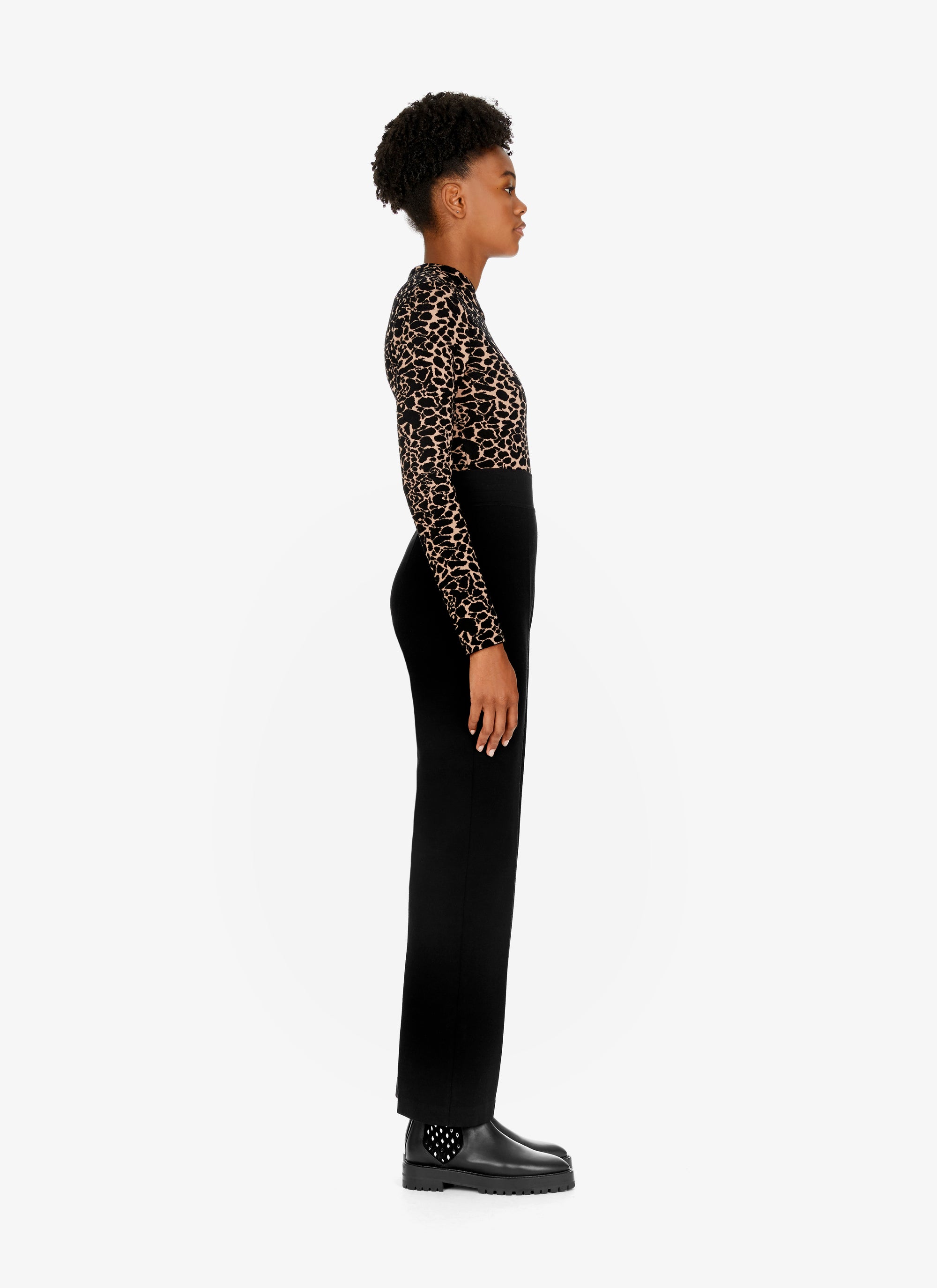 Ingenue wool trousers - Black