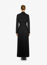 Trompe l'oeil costume dress - Black