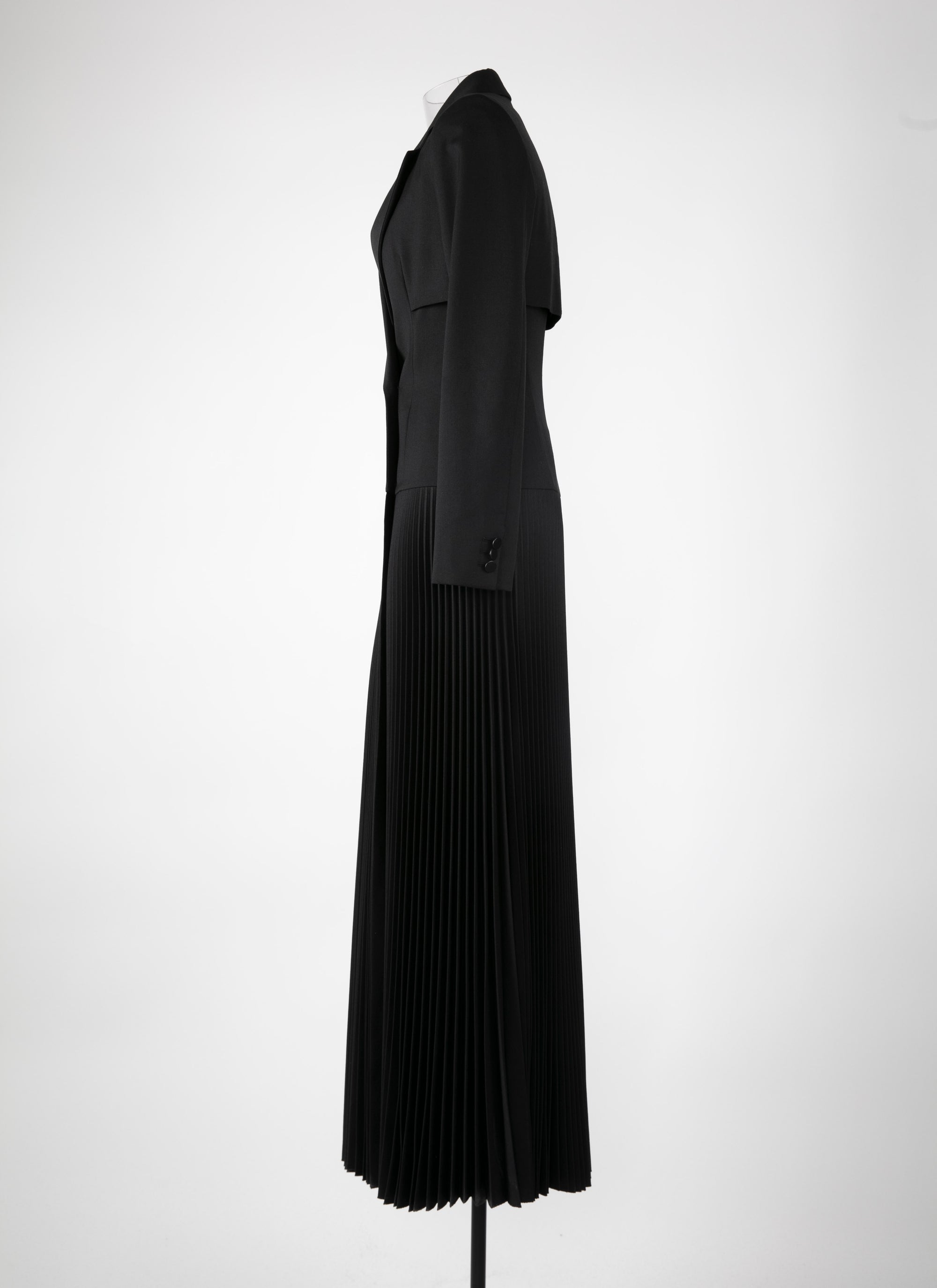 Trompe l'oeil costume dress - Black