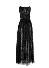 Belted maxi dress - Black