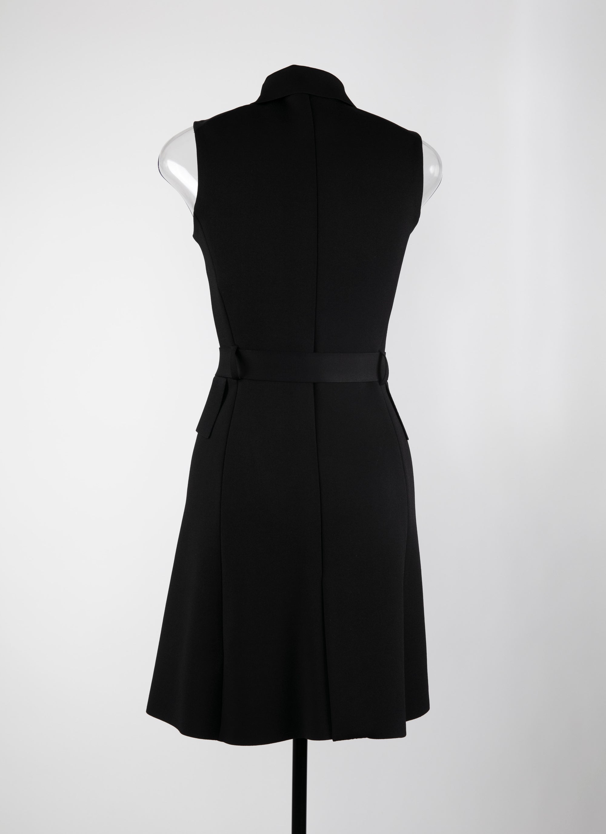 Robe polo zippée - Noir