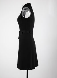 Robe polo zippée - Noir