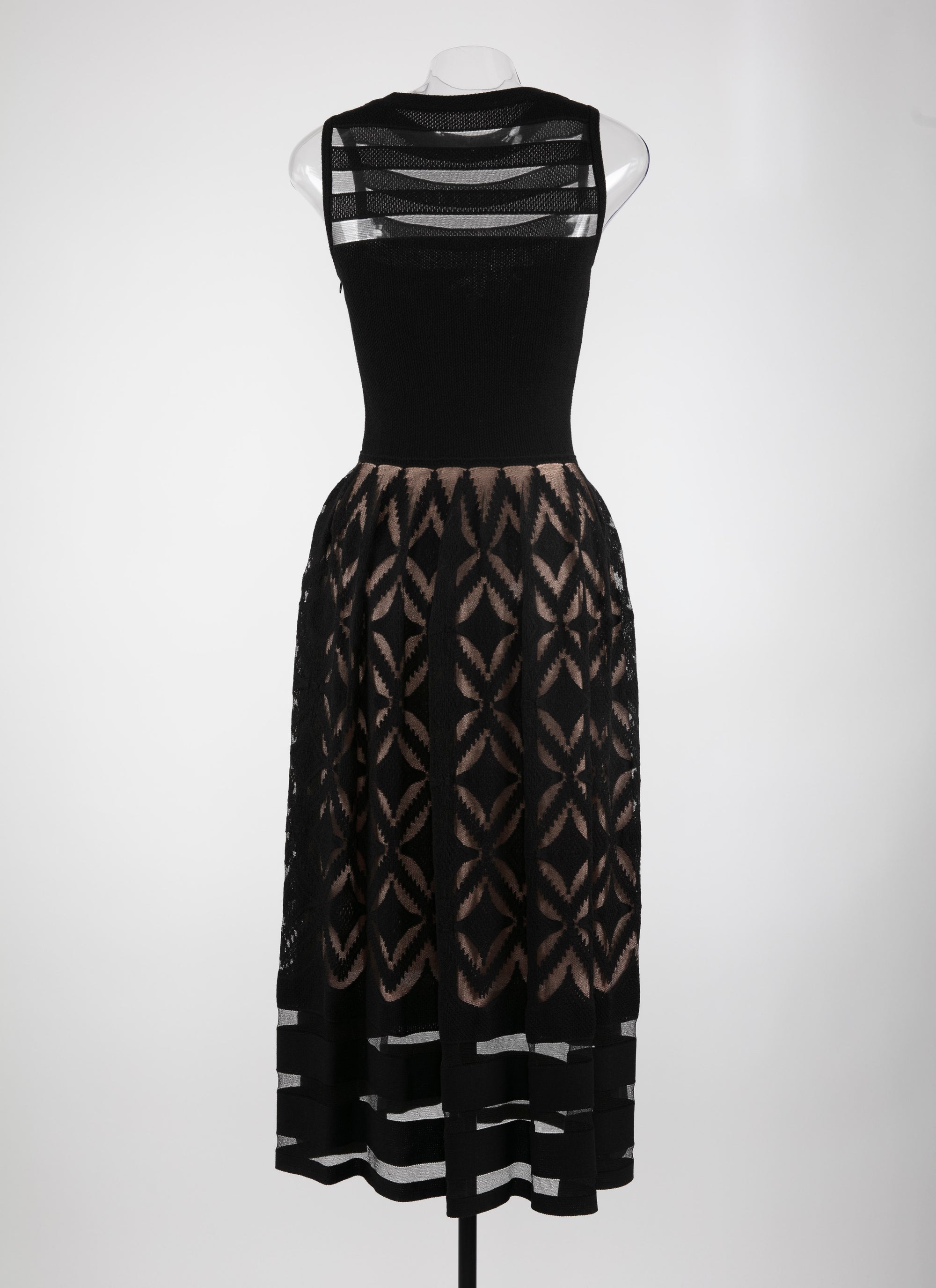 Sleeveless maxi dress Natte - Black