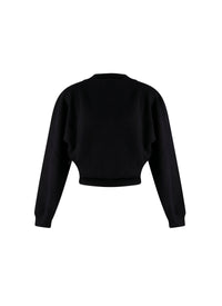 Pull large en cachemire feutré - Nuit