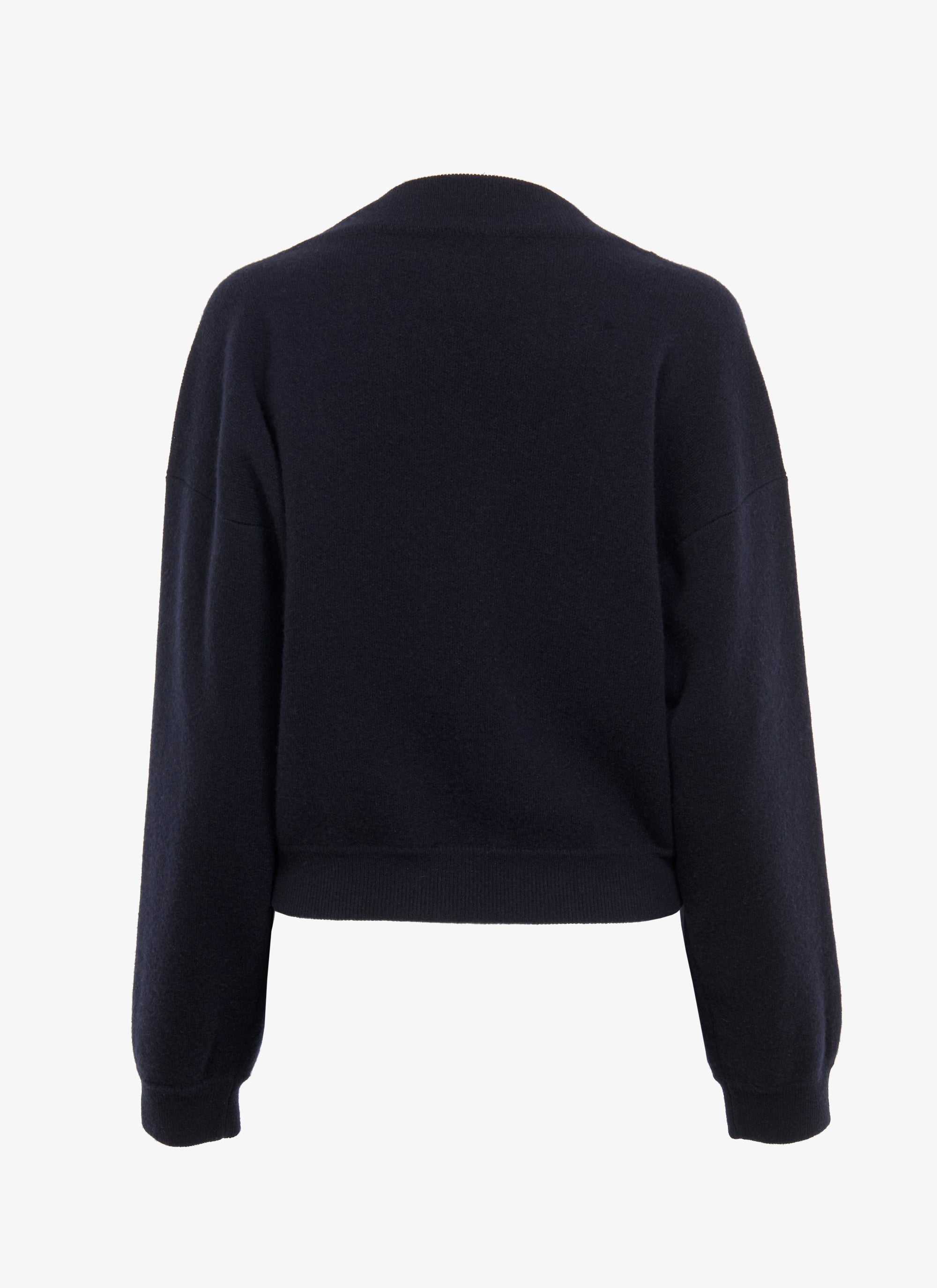 Pull large en cachemire feutré - Nuit