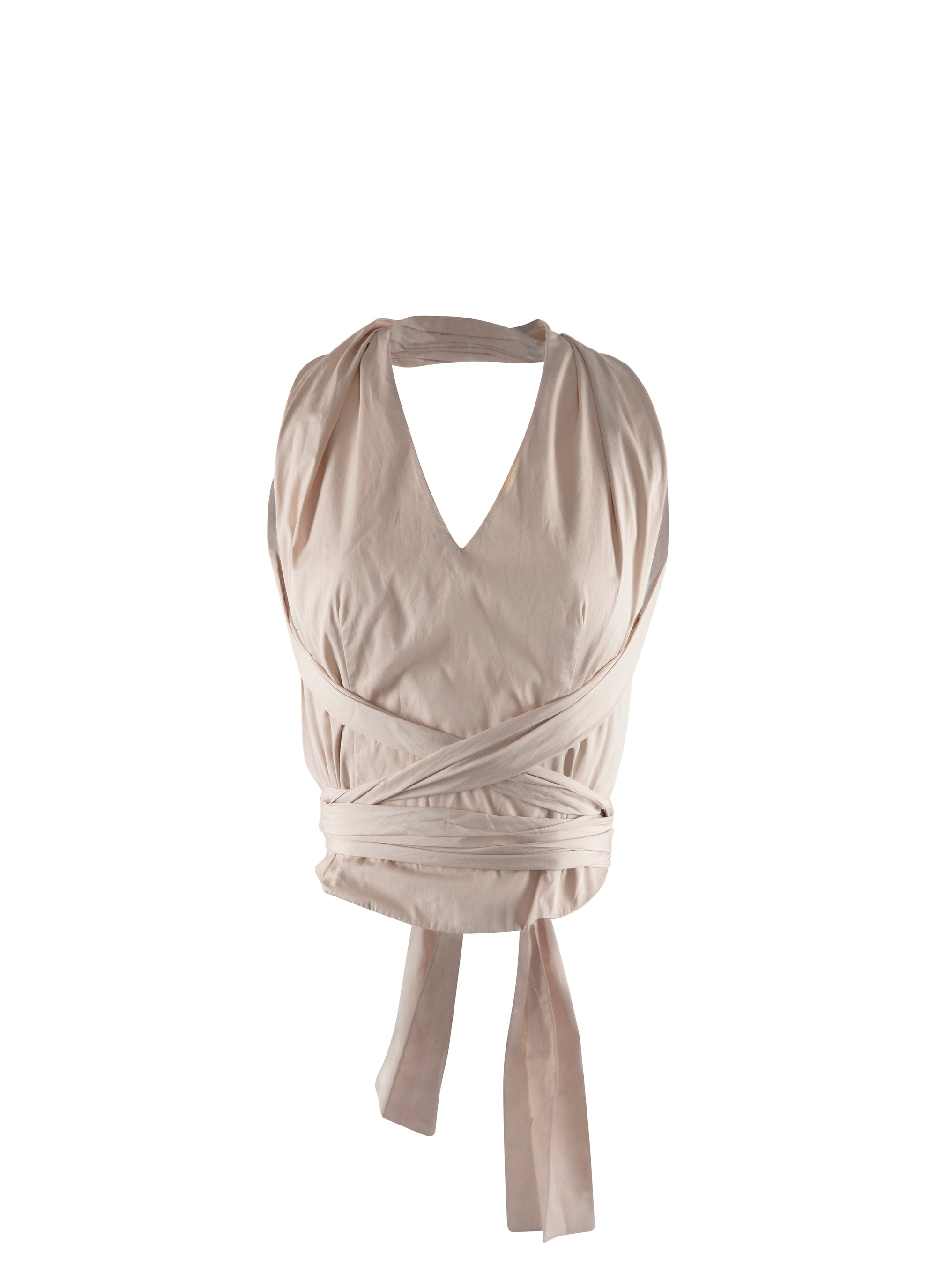Cross-over back top - Vanilla