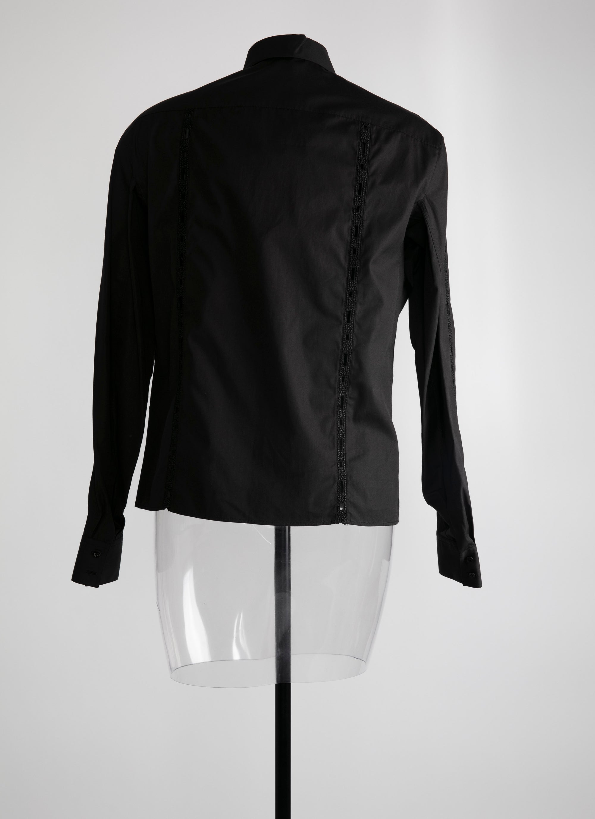 Chemise en popeline - Noir