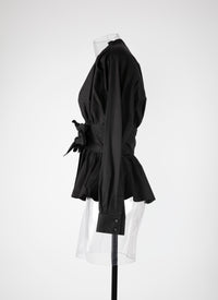 Chemise corset - Noir