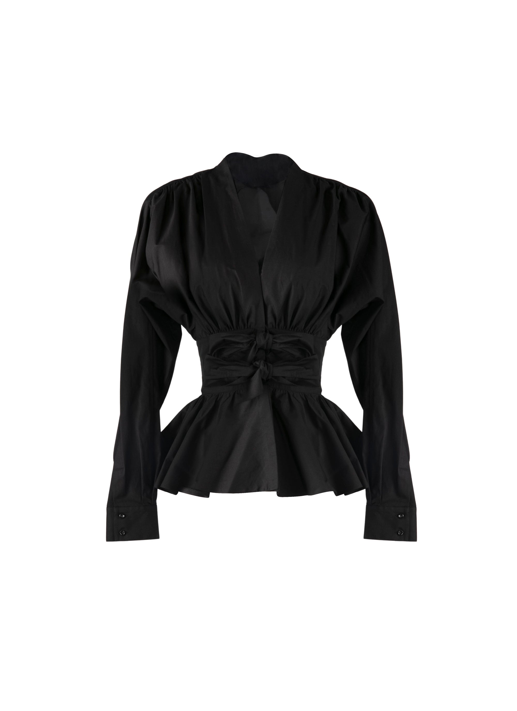 Chemise corset - Noir