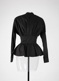 Chemise corset - Noir