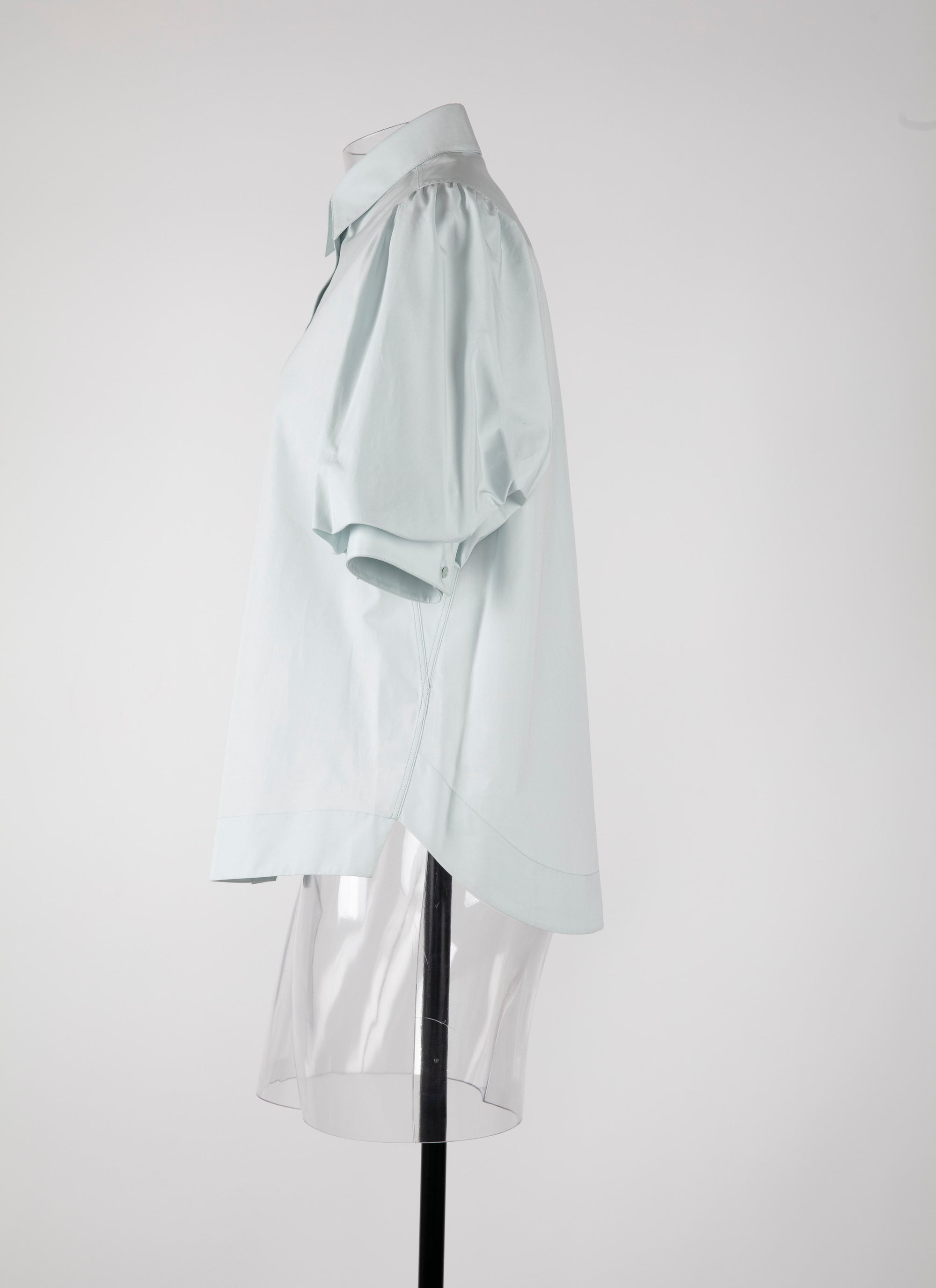 Puff sleeve shirt - Indigo Blue