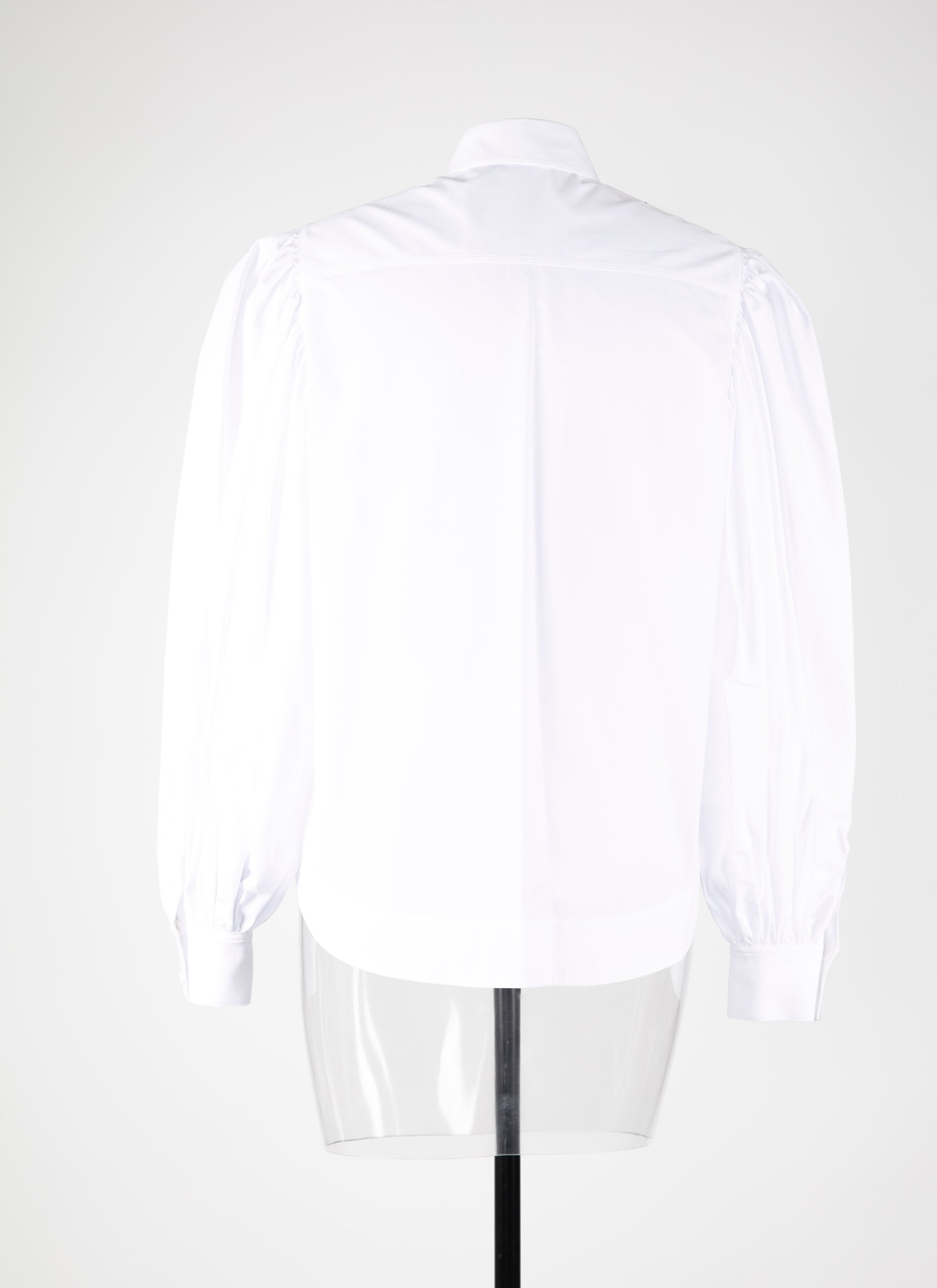 Chemise à manches bouffantes - Blanc