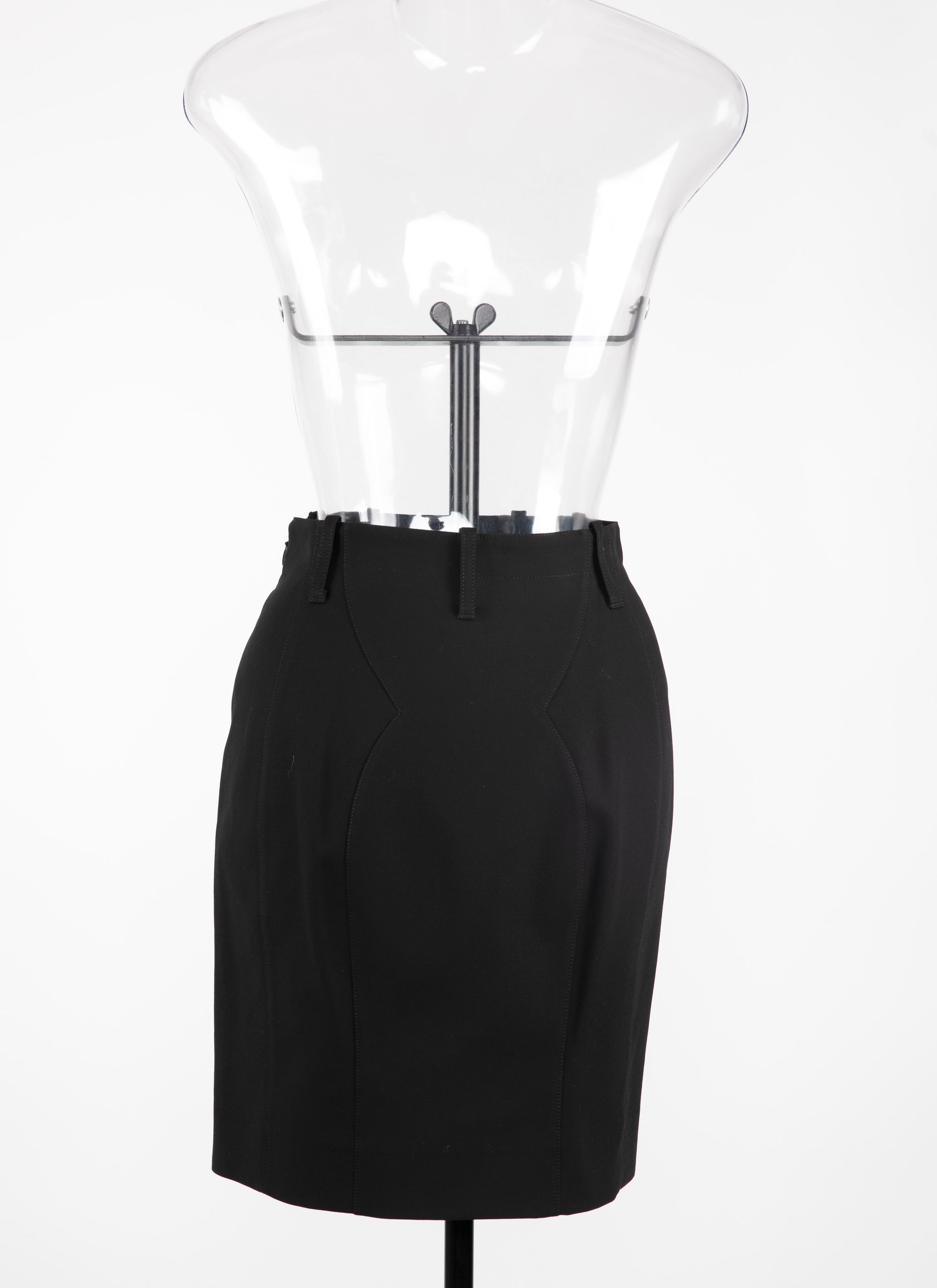 Canvas skirt - Black