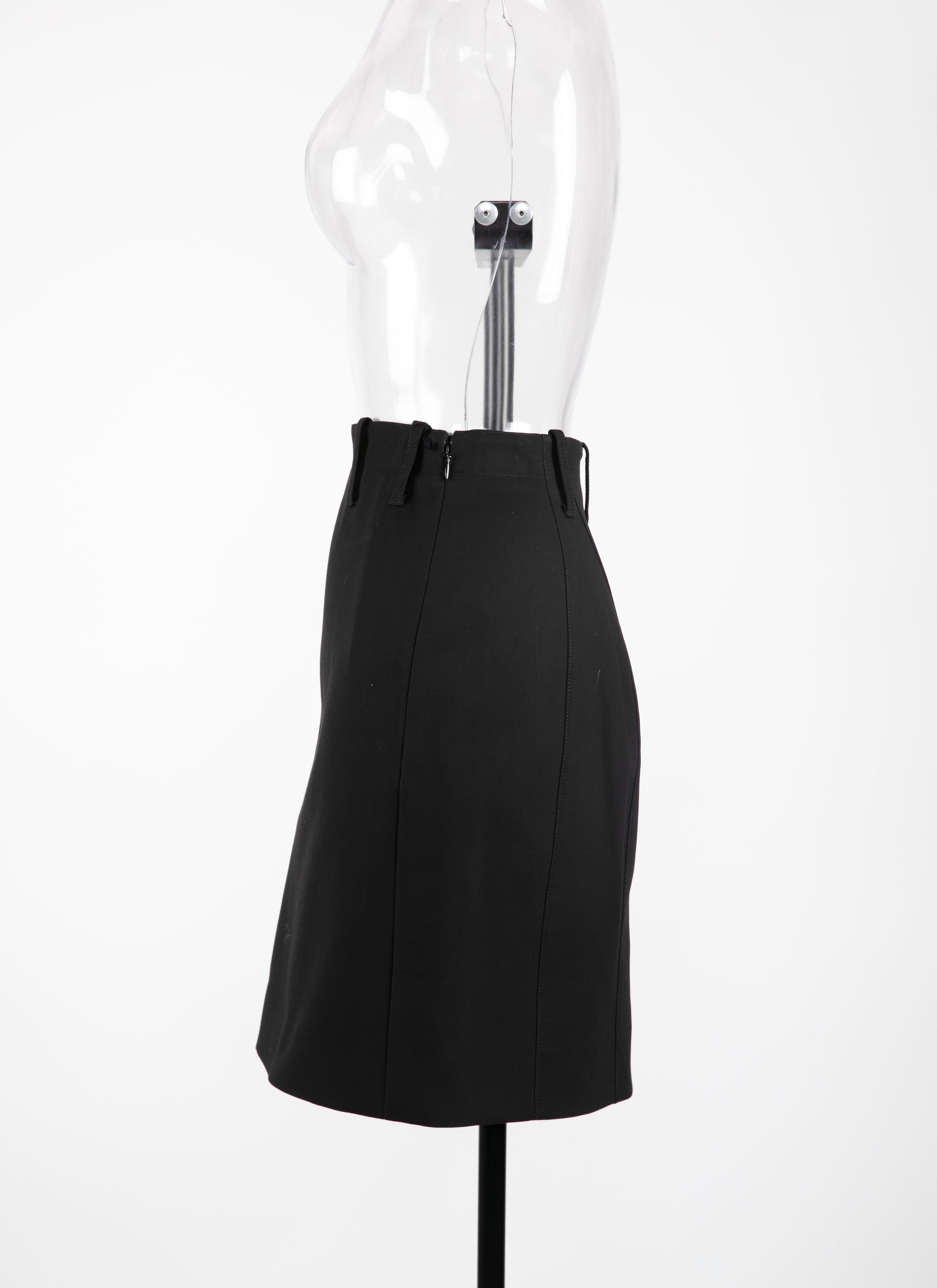 Canvas skirt - Black
