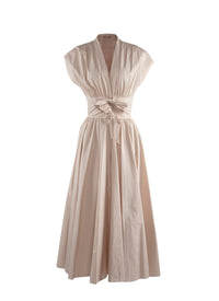 Robe midi - Vanille