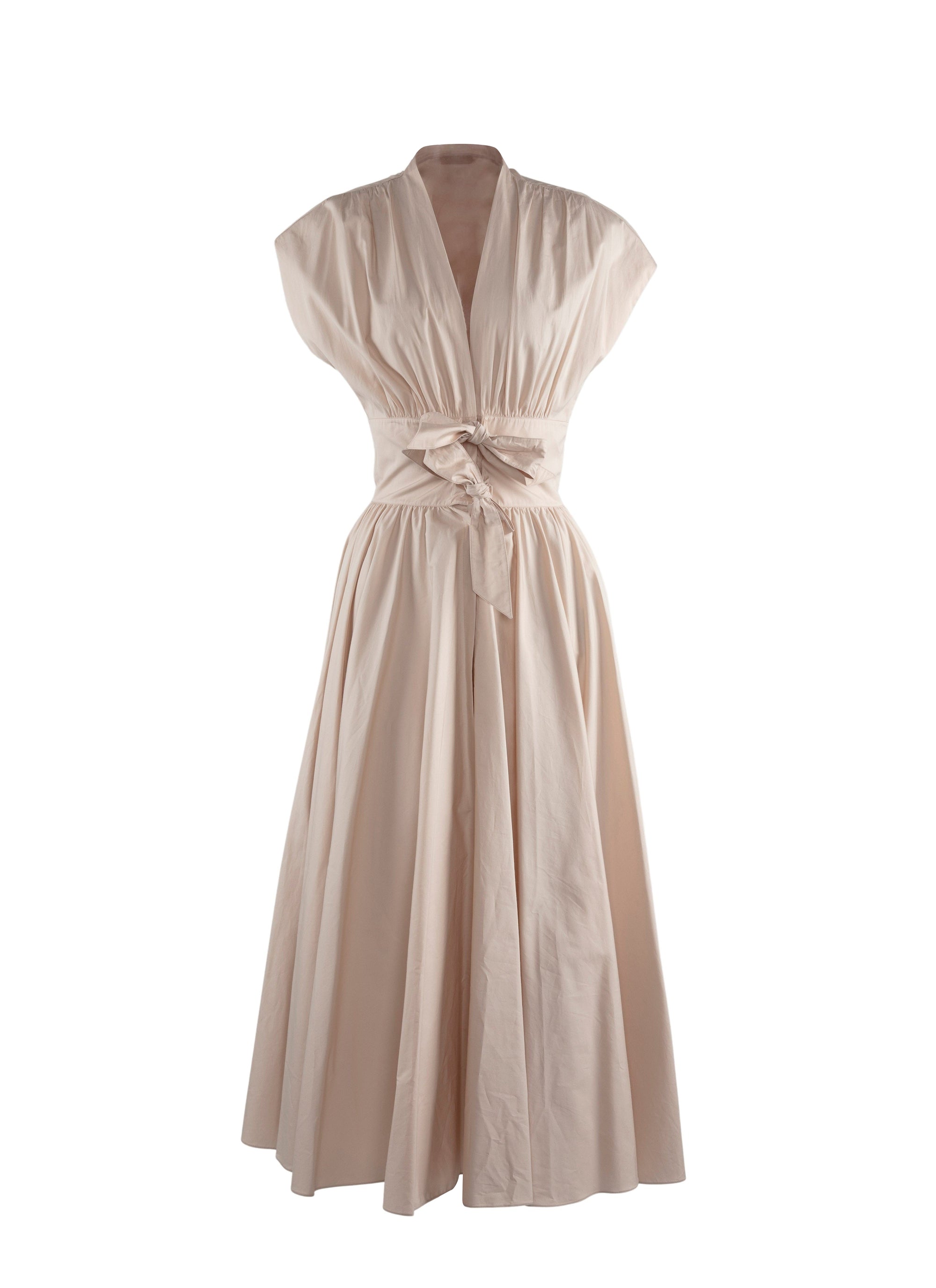 Robe midi - Vanille