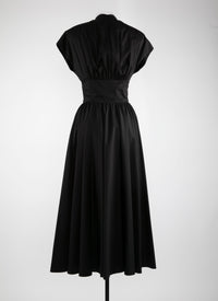 Robe midi - Noir
