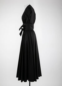 Robe midi - Noir