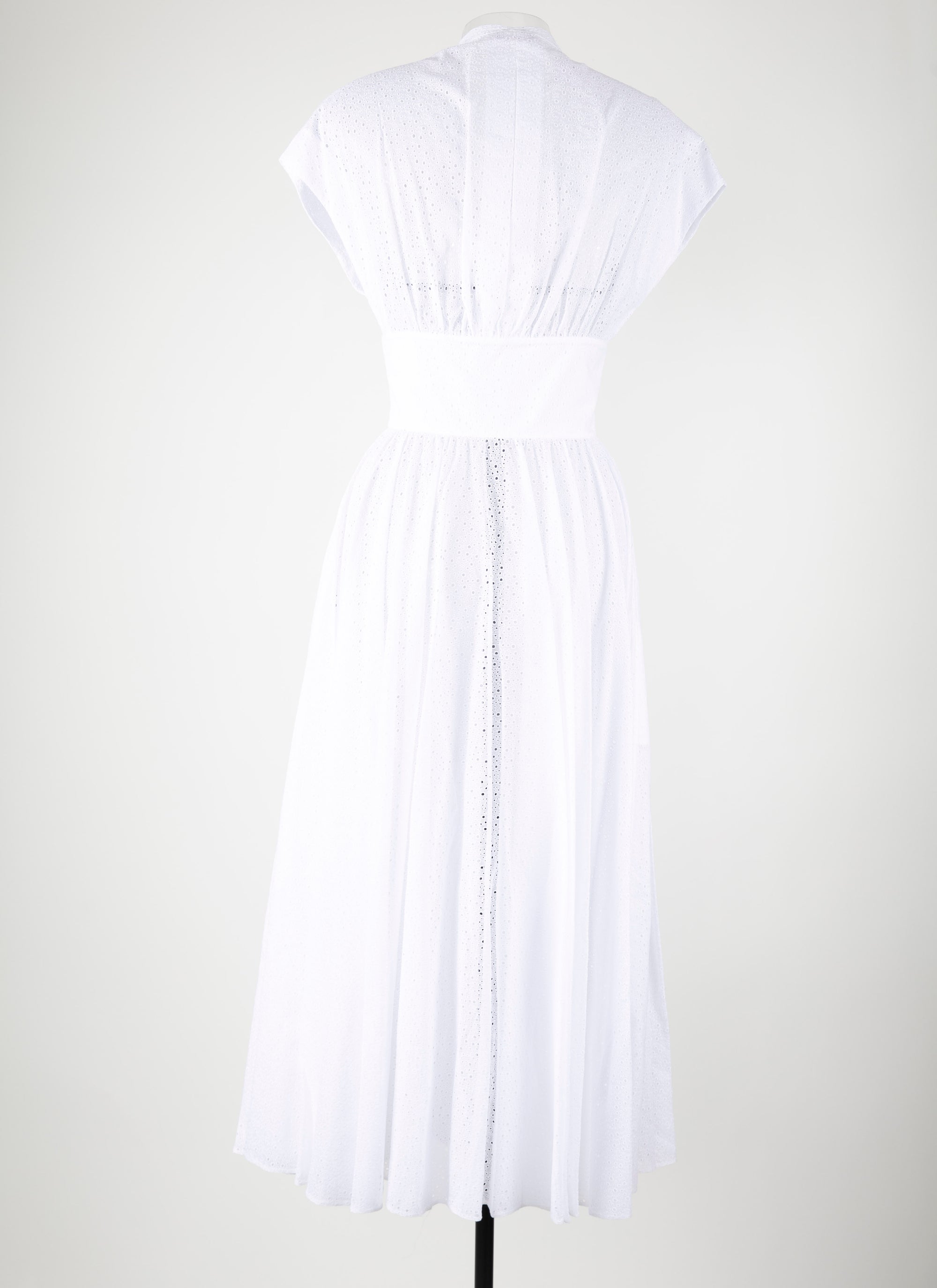 Belted midi dress - Snow White
