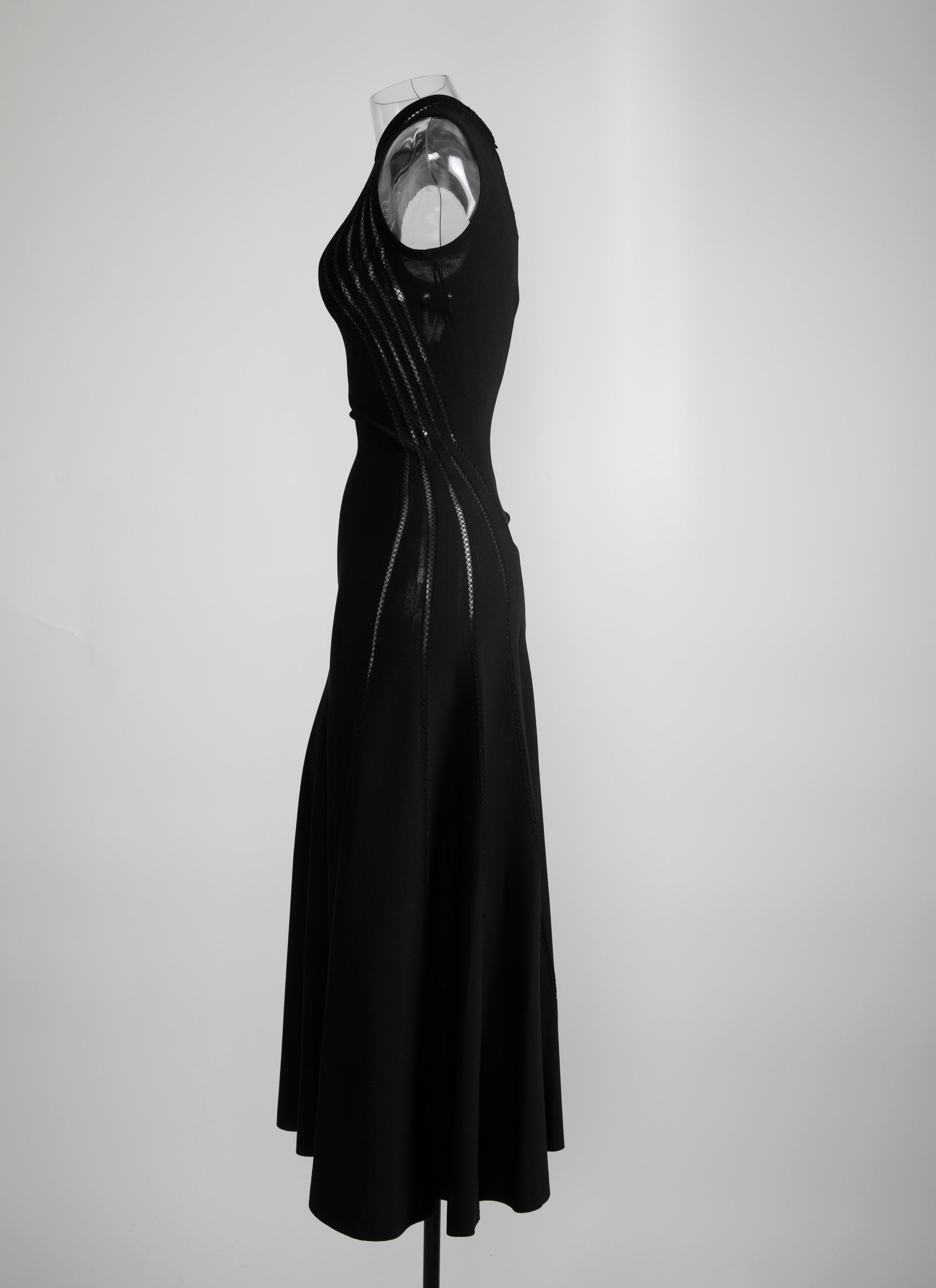 Flowing maxi dress - Black
