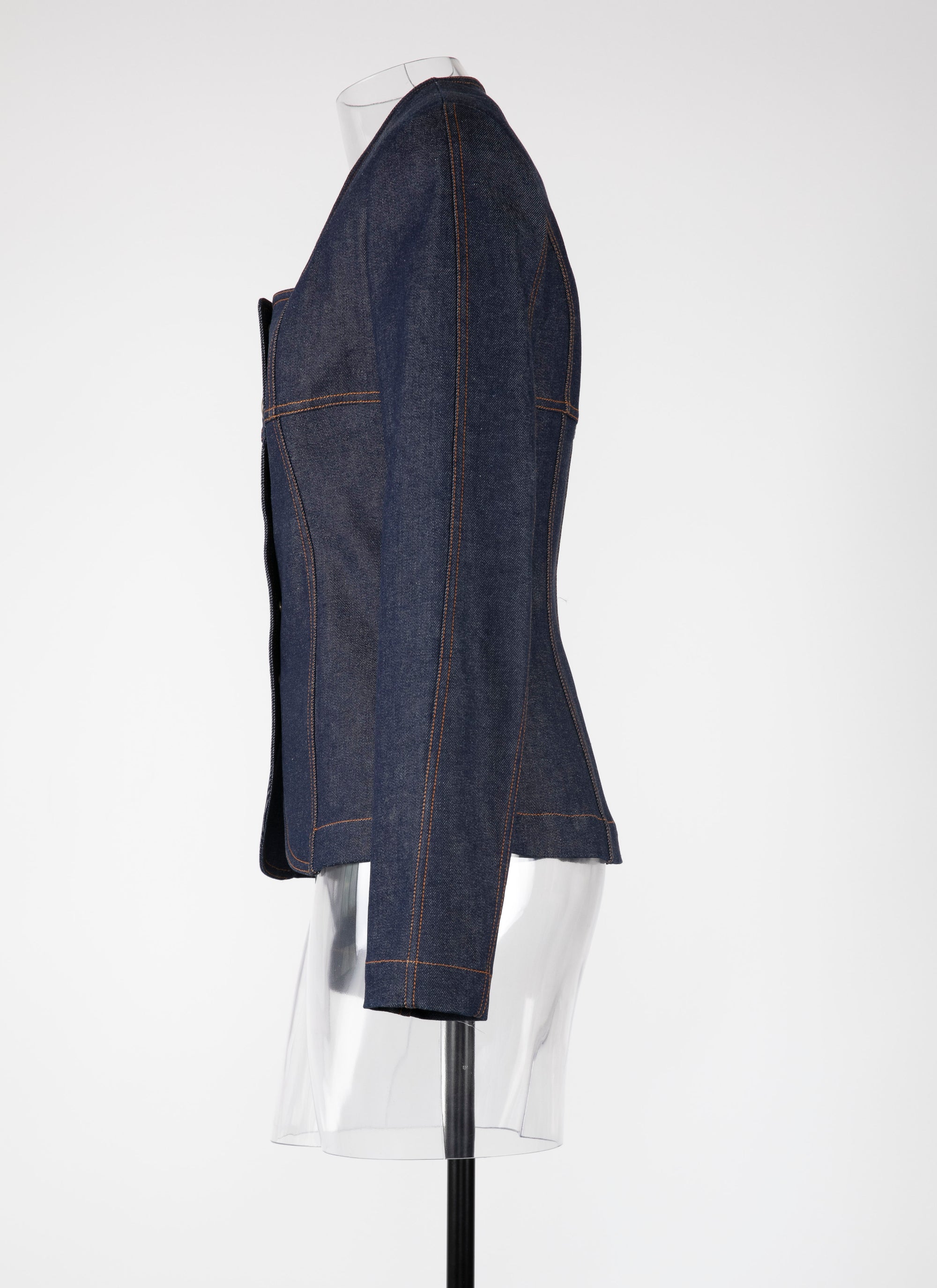 Veste en denim - Marine Foncé
