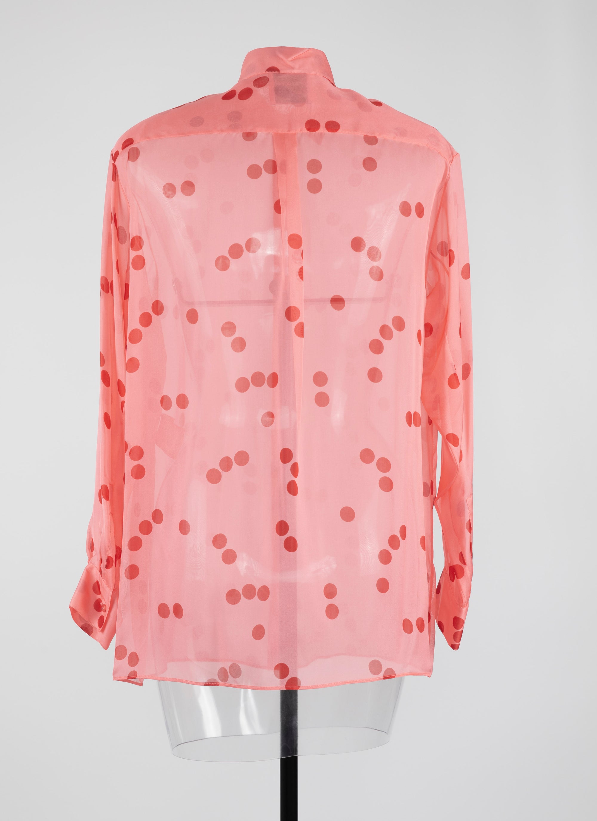 Chemise classique en soie - Rose